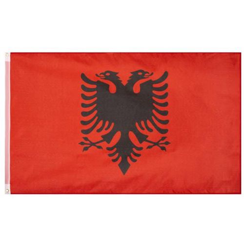Albanie Drapeau "Nations Together" 90 x 150 cm - MUWO - Modalova