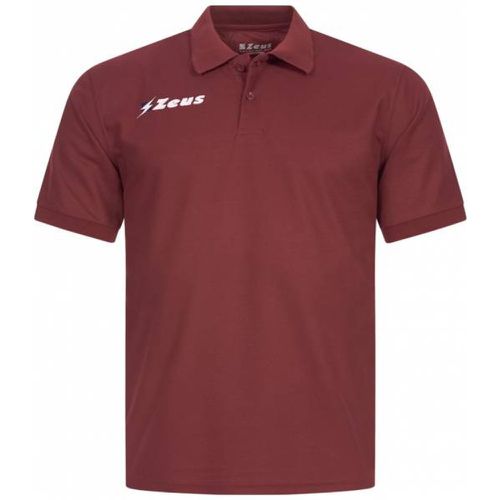 Zeus Basic Hommes Polo rouge foncé - Zeus - Modalova