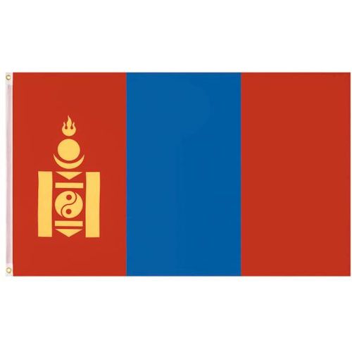 Mongolie "Nations Together" Drapeau 90x150cm - MUWO - Modalova