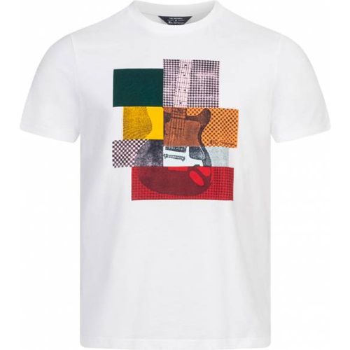 Cropped Guitar s T-shirt 0073336BLANC - Ben Sherman - Modalova