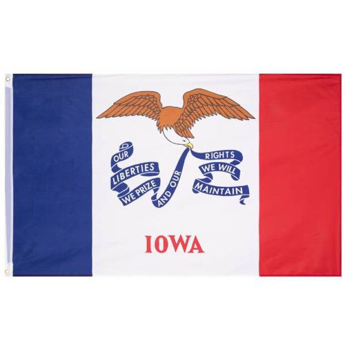 Iowa "America Edition" Drapeau 90x150cm - MUWO - Modalova