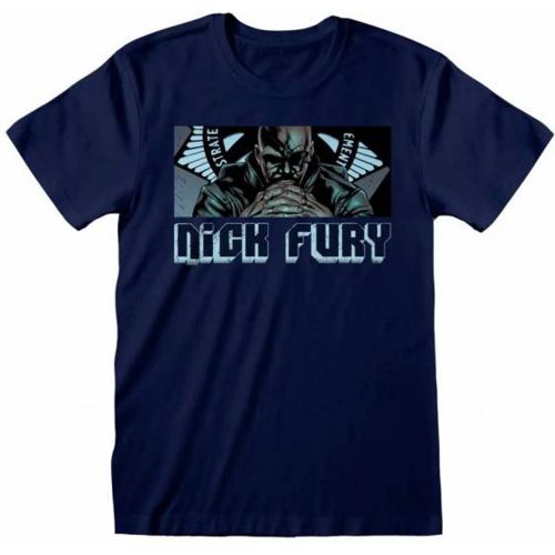 Les Vengeurs de Marvel Nick Fury s T-shirt AVE03711TSC - Lizenz - Modalova
