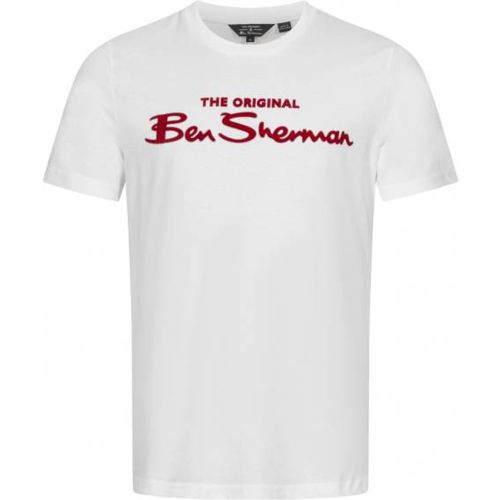 Flocked Logo s T-shirt 0076268-010 - Ben Sherman - Modalova