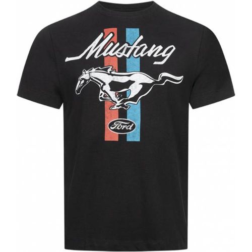 FORD MUSTANG Stripes s T-shirt POMTS137BLK - Lizenz - Modalova