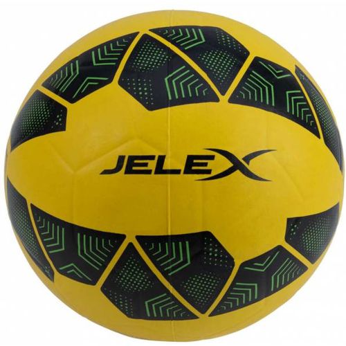 Bolzplatzheld Ballon de foot en caoutchouc -jaune - JELEX - Modalova