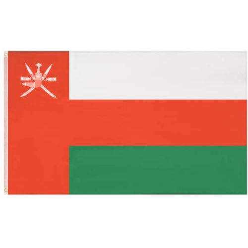 Oman "Nations Together" Drapeau 90x150cm - MUWO - Modalova