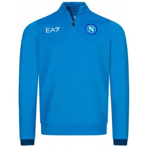 SSC Napoli EA7 s Sweat-shirt d'entraînement - Emporio Armani - Modalova