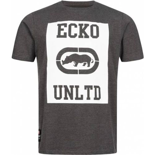 Square s T-shirt ESK04371 Charcoal Marl - Ecko Unltd. - Modalova