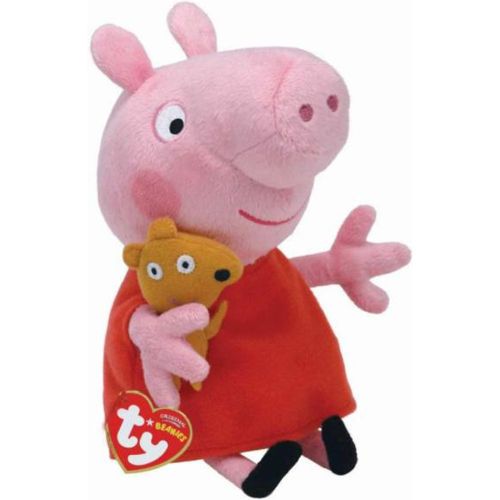 Peppa Pig Beanie Peluche 15 cm 46128 - Ty - Modalova