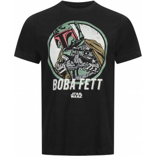 STAR WARS Retro Boba Fett s T-shirt POMTS079BLK - Lizenz - Modalova