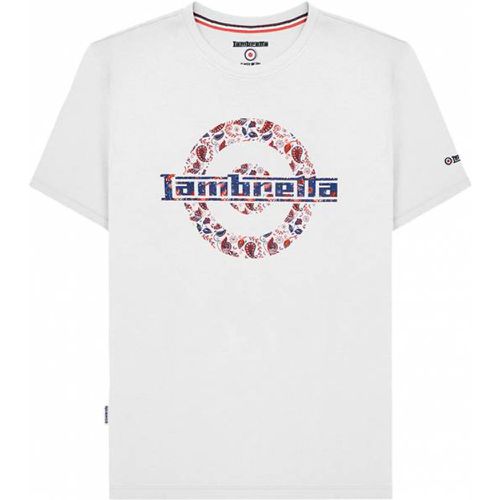Paisley Logo s T-shirt SS1011-WHT - Lambretta - Modalova