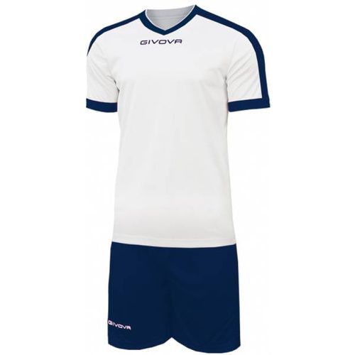 Kit Revolution Maillot de football avec Short blanc marine - Givova - Modalova