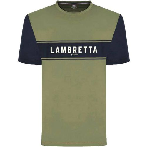 Lichen s T-shirt SS9819-LCNGRN/BLUGRP - Lambretta - Modalova