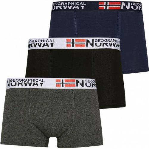 S Boxer-short Lot de 3 Pack-3-Tricolore-Blanc - geographical norway - Modalova