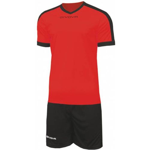 Kit Revolution Maillot de football avec Short noir - Givova - Modalova