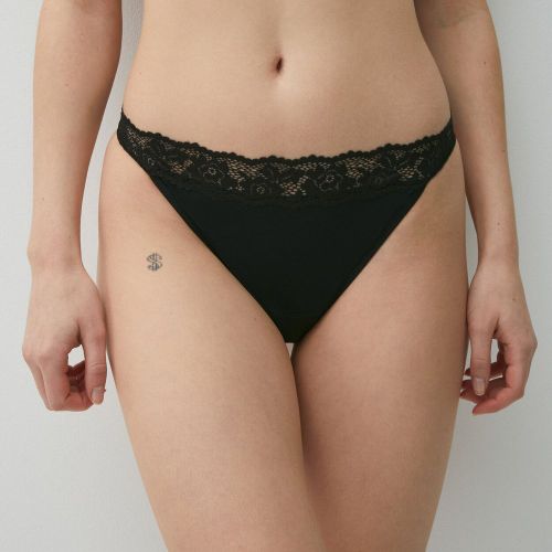 Tanga Undiz Noir pour Femme Modalova