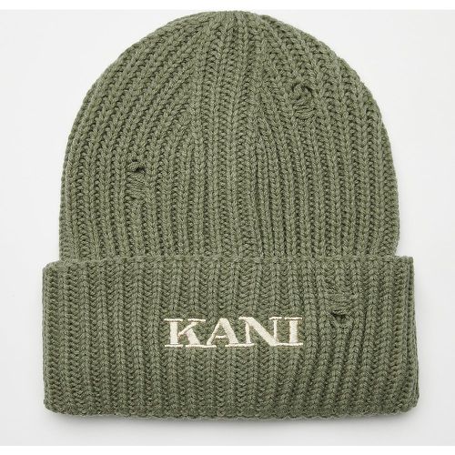 Small Retro Embro DamageBeanie, , Accessoires, en , taille: ONE SIZE - Karl Kani - Modalova