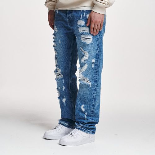 Firio Destroyed Straight Jeans, , Pantalons en jean, en , taille: 28 - 2Y STUDIOS - Modalova