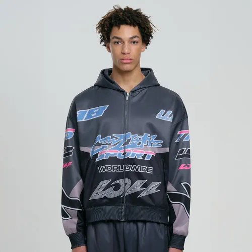 Motocross Zip Hoodie 2, , Hoodies & Sweatshirts, en , taille: S - Low Lights Studios - Modalova