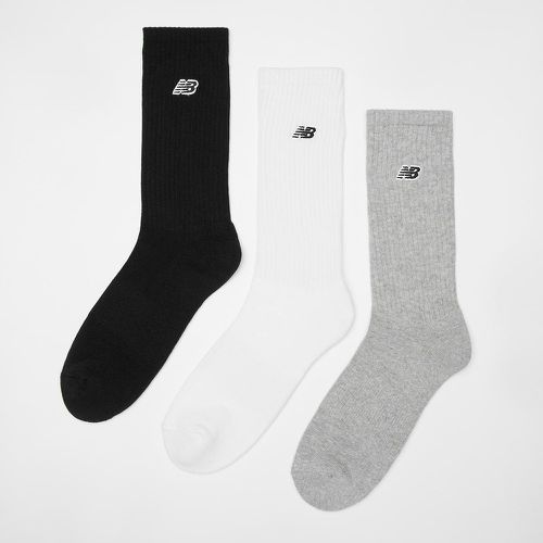 Essential Cushioned Crew Socks (3 Pack), , Chaussettes, en , taille: 35-38 - New Balance - Modalova