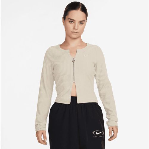 Sportswear Chill Knit Rib Full-Zip Cardigan, , Hoodies & Sweatshirts, en , taille: XS - Nike - Modalova