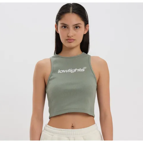 Basic Crop Top, , Tops, en , taille: S - Low Lights Studios - Modalova