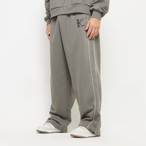 K OS Sidestripe Sweatpants dark grey, , Pantalons de survêtements, en , taille: S - Karl Kani - Modalova