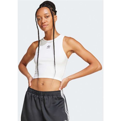 Essential Ribbed Tanktop Femme Tops Taille XS Vêtements - adidas Originals - Modalova