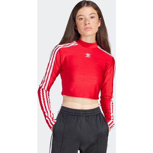 Stripes Cropped Longsleeve, , T-shirts à manches longues, en , taille: XS - adidas Originals - Modalova