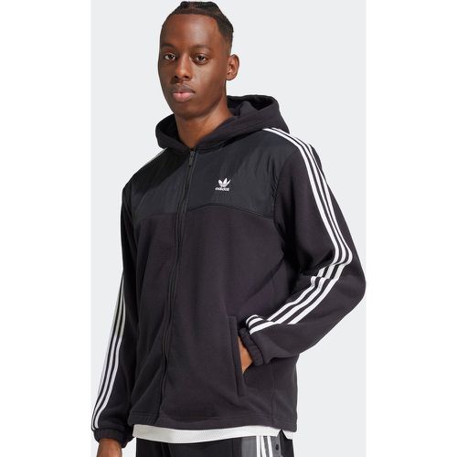 Adicolor 3-Stripes Teddy Fleece Hoodie-Jacket, , Hoodies & Sweatshirts, en , taille: S - adidas Originals - Modalova