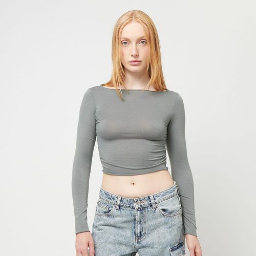 Gathered Cropped Longsleeve, , T-shirts à manches longues, en , taille: XS - Decibel - Modalova