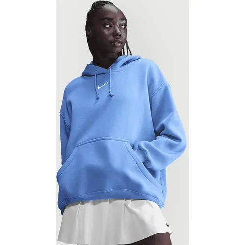 W NSW PHNX FLC OS PO HOODIE royal pulse/sail, , Hoodies & Sweatshirts, en , taille: XS - Nike - Modalova