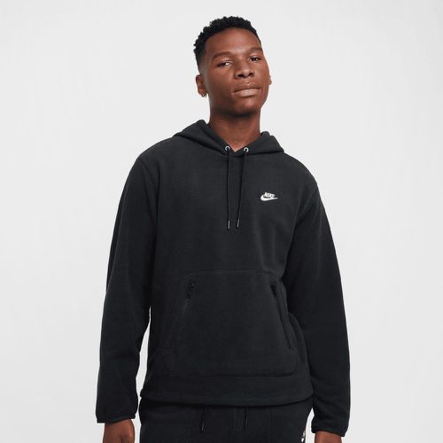 M NK CLUB WINTERIZED PO HOODIE black/white, , Apparel, en , taille: S - Nike - Modalova