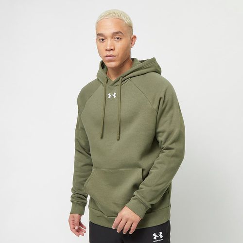 UA Rival Fleece Hoodie marine od green, , Apparel, en , taille: L - Under Armour - Modalova