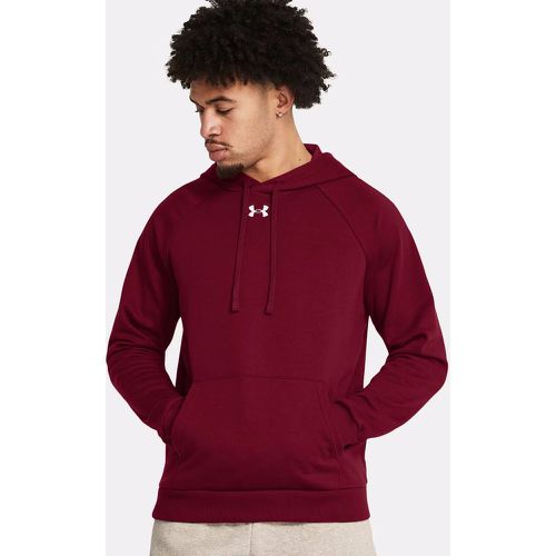 UA Rival Fleece Hoodie cardinal, , Apparel, en , taille: S - Under Armour - Modalova