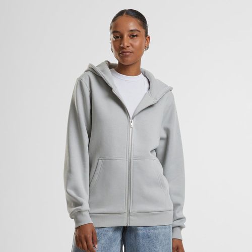 Ladies Fluffy Zip Hoody lightasphalt, , Hoodies & Sweatshirts, en , taille: XS - Urban Classics - Modalova