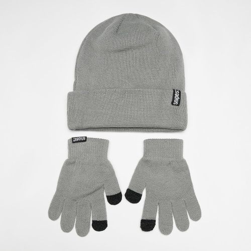 Woven Label Basic Junior Knit Set grey, , Bonnets, en , taille: 8Y-15Y - Nike - Modalova