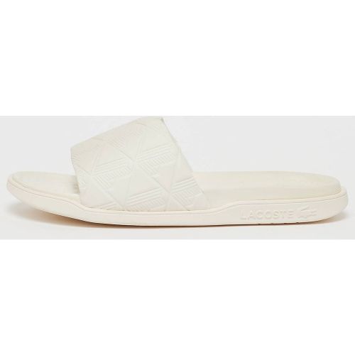 Serve Slide Dual Monogram Homme Casquettes & Sandales Taille 40.5 Chaussures - Lacoste - Modalova