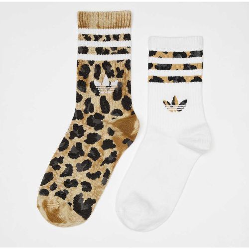 PACK - Leo Crew Femme Chaussettes Taille 37-39 Vêtements - adidas Originals - Modalova