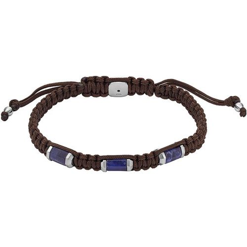 Bracelet JEWELRY JF04470040 Perlon/nylon, Acier inoxydable - Fossil - Modalova