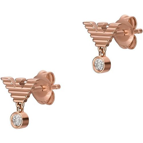 Boucles d'oreilles à fermoir à poussette EG3582221 925 Argent - Emporio Armani - Modalova