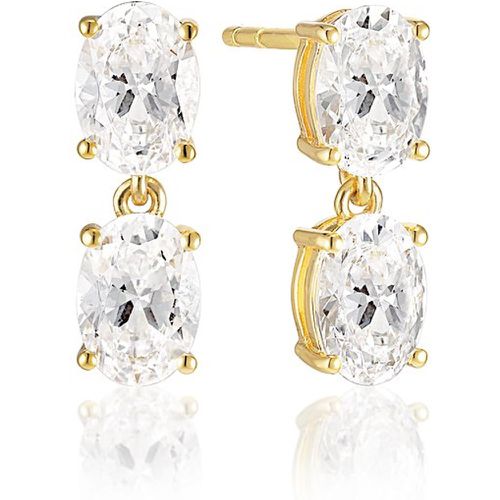 Boucles d'oreilles SJ-E2308-CZ-YG 925 Argent - Sif Jakobs Jewellery - Modalova