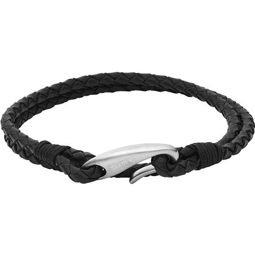 Bracelet HULSTEN SKJM0173040 Cuir, Acier inoxydable - skagen - Modalova