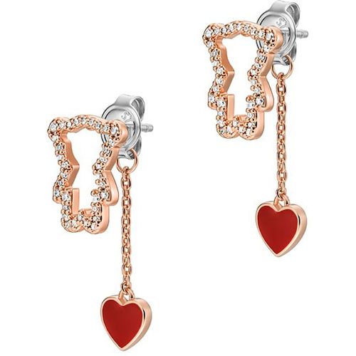 Boucles d'oreilles à fermoir à poussette EGS3163221 Métal - Emporio Armani - Modalova