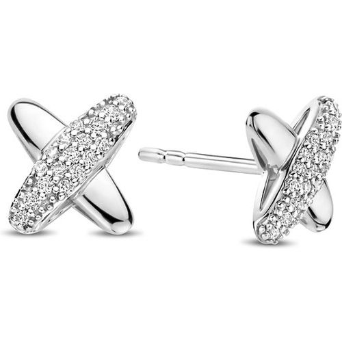 Boucles d'oreilles à fermoir à poussette 7982ZI 925 Argent - Ti Sento - Milano - Modalova