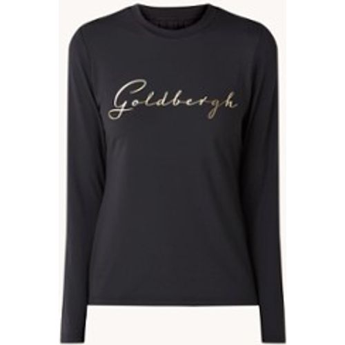 T-shirt à manches longues Signature avec imprimé logo - Goldbergh - Modalova