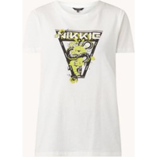 T-shirt Nake Blooming avec imprimé logo - NIKKIE - Modalova