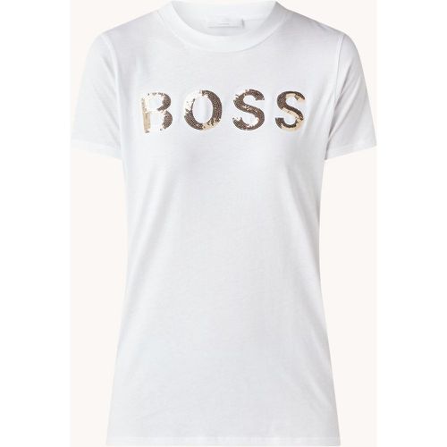 T-shirt avec logo et strass - Hugo Boss - Modalova
