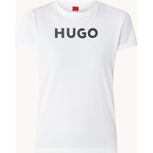 T-shirt Hugo avec imprimé logo et stretch - Hugo Boss - Modalova