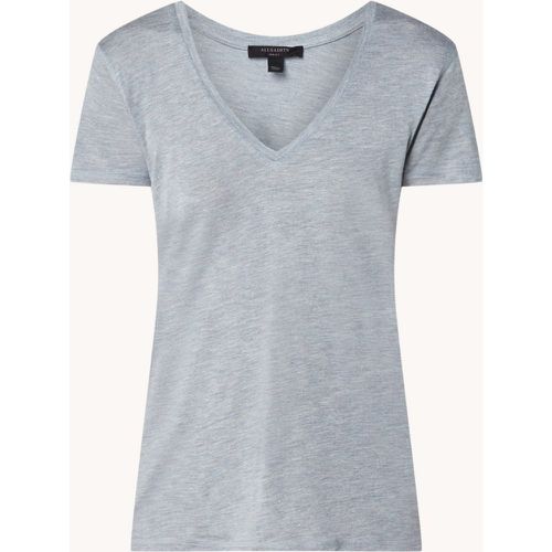 T-shirt Emelyn Shimmer avec motif mêlé et paillettes - AllSaints - Modalova